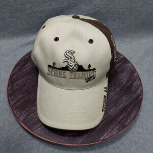 Chicago White Sox Spring Training 2009 Cap Adjustable Beige & Brown Fan Apparel